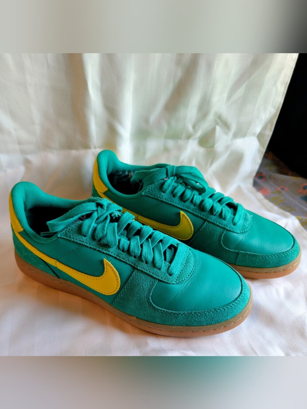 Nike Field General 82 I Love Limes Women’s Sneakers Green Yellow Size 9
